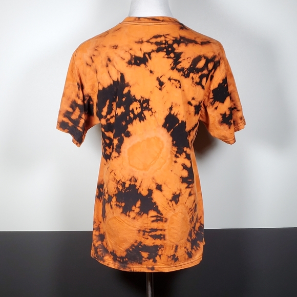 Queen Band Graphic Tee Reverse Tiedye Custom Piece - Picture 4 of 8